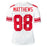 Michael Matthews Signed SB XLII Champs Inscription New York Football Jersey (JSA)
