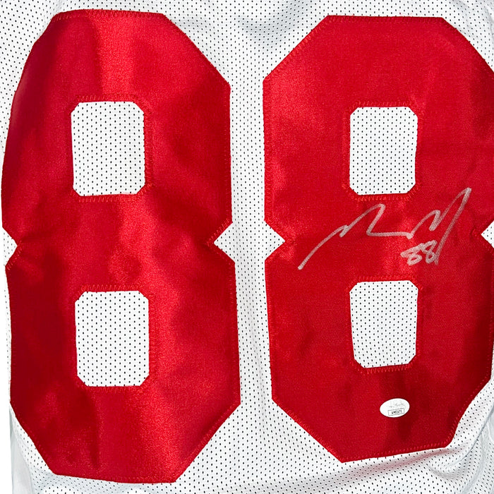 Michael Matthews Signed New York White Football Jersey (JSA)