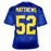 Clay Matthews Signed Green Bay Navy Football Jersey (JSA)