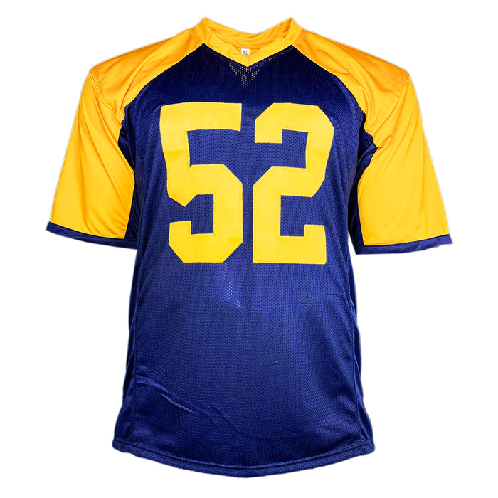 Clay Matthews Signed Green Bay Throwback Football Jersey (JSA)