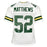 Clay Matthews Signed Green Bay White Football Jersey (JSA)