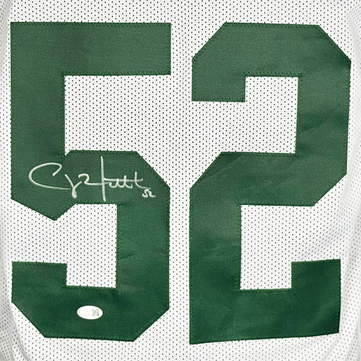 Clay Matthews Signed Green Bay White Football Jersey (JSA)