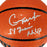 Cedric Maxwell Signed Finals MVP Inscription Wilson Authentic Series Basketball (Beckett)