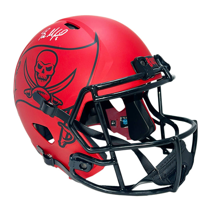 Baker Mayfield Signed Tampa Bay Buccaneers Rave Full-Size Replica Football Helmet (Beckett)