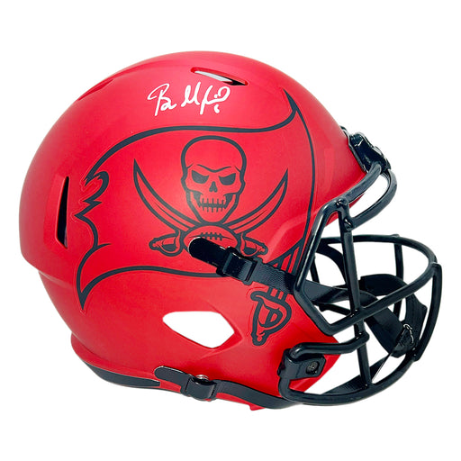 Baker Mayfield Signed Tampa Bay Buccaneers Rave Full-Size Replica Football Helmet (Beckett)