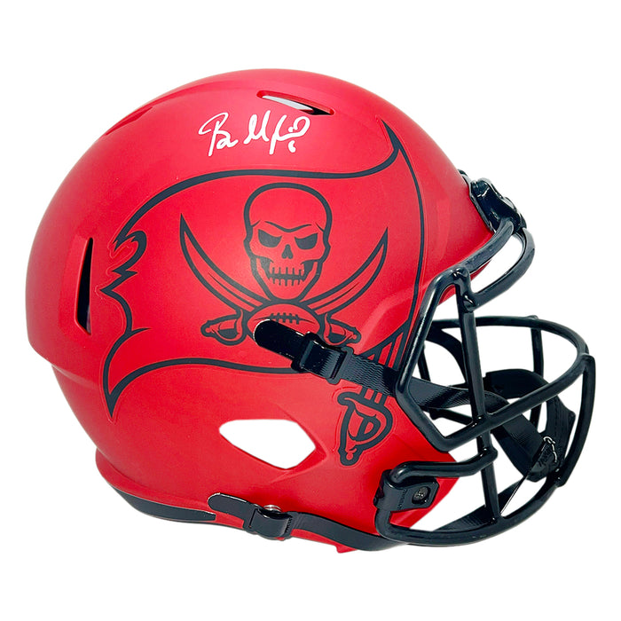 Baker Mayfield Signed Tampa Bay Buccaneers Rave Full-Size Replica Football Helmet (Beckett)
