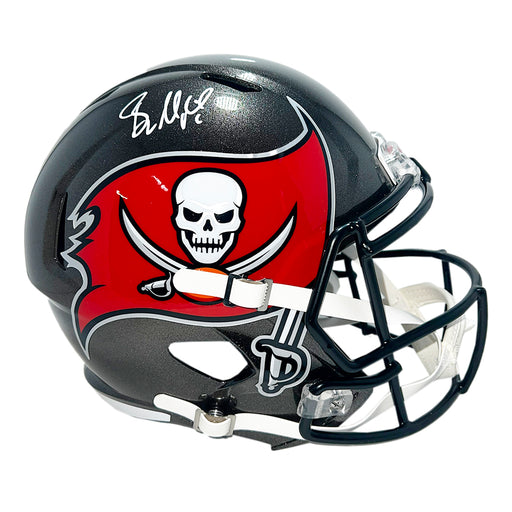 Baker Mayfield Signed Tampa Bay Buccaneers Speed Full-Size Replica Football Helmet (Beckett)