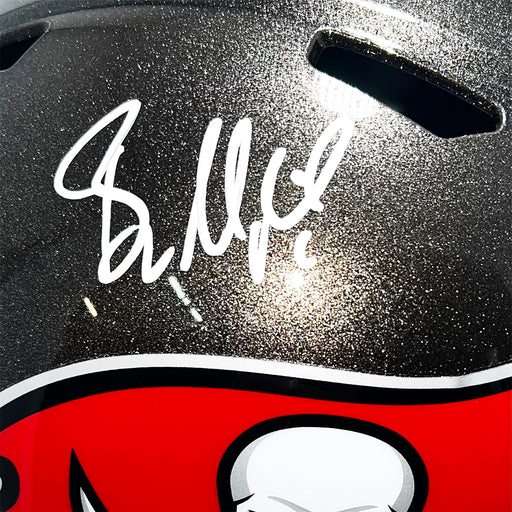 Baker Mayfield Signed Tampa Bay Buccaneers Speed Full-Size Replica Football Helmet (Beckett)