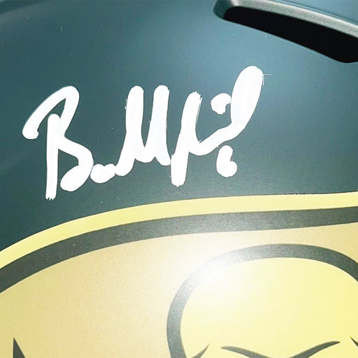 Baker Mayfield Signed Tampa Bay Buccaneers Salute 2025 Full-Size Replica Football Helmet (Beckett)