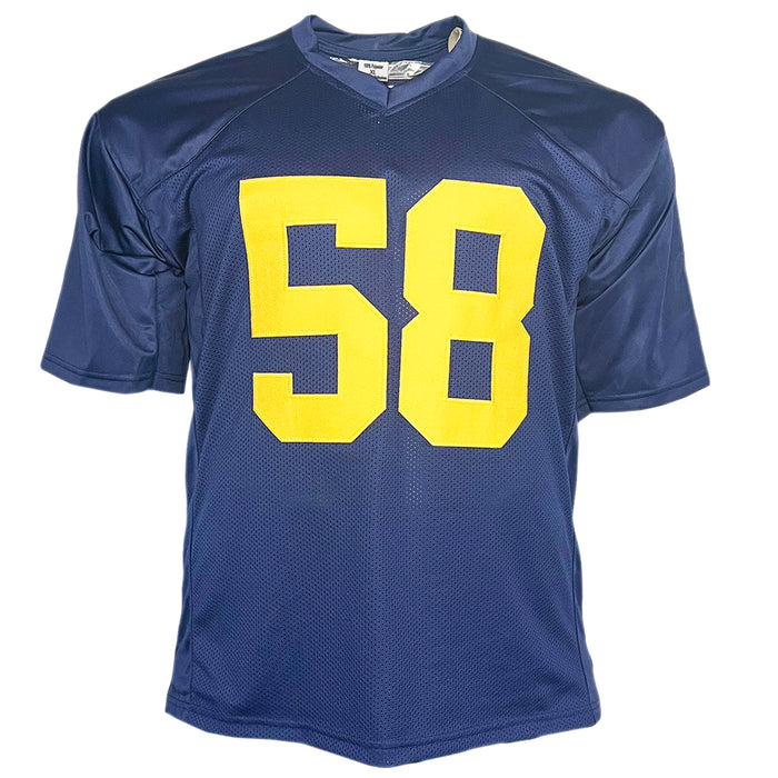 Mazi Smith Signed Michigan Blue Football Jersey (JSA)