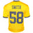Mazi Smith Signed Michigan Yellow Football Jersey (JSA)