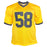 Mazi Smith Signed Michigan Yellow Football Jersey (JSA)