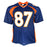 Ed McCaffrey Signed 2x SB Champs Inscription Denver Blue Football Jersey (JSA)