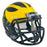 JJ McCarthy Signed Michigan Wolverines Speed Mini Football Helmet (Beckett)