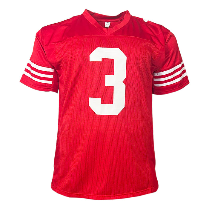Ray-Ray McCloud Signed San Francisco Red Football Jersey (JSA)