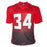 Ray-Ray McCloud Signed Atlanta Red Football Jersey (Beckett)