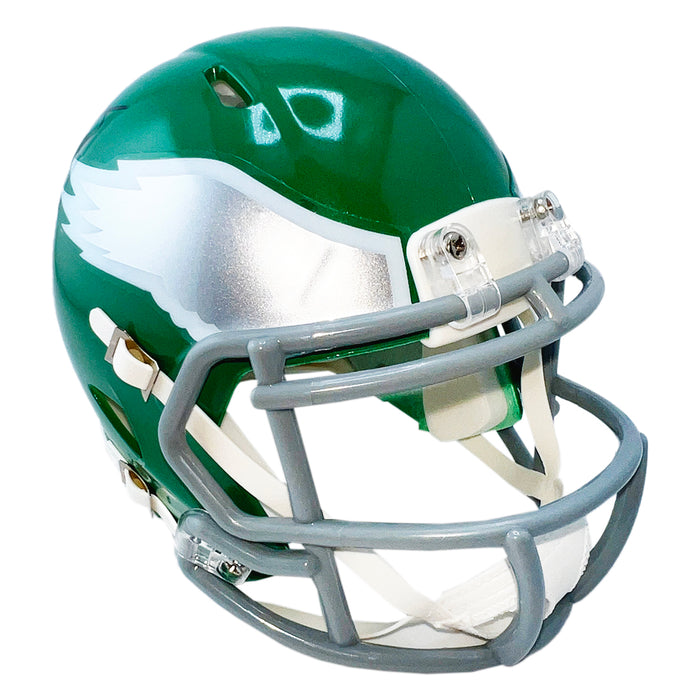 LeSean McCoy Signed Philadelphia Eagles Alt 2023 Speed Mini Football Helmet (Beckett)