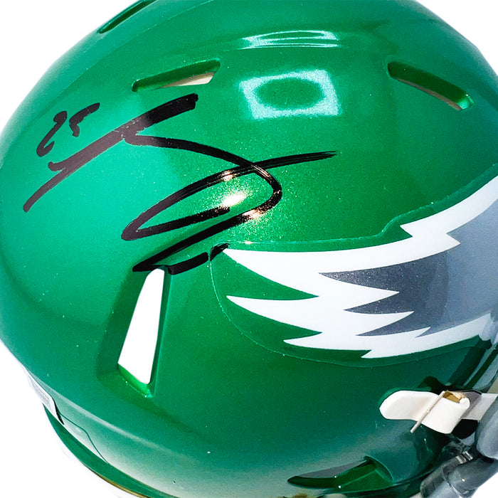 LeSean McCoy Signed Philadelphia Eagles Alt 2023 Speed Mini Football Helmet (Beckett)
