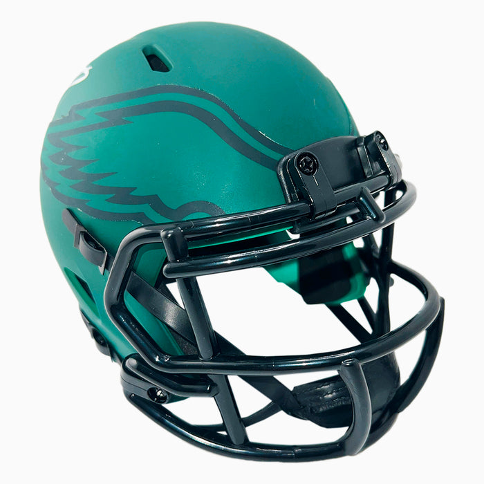 LeSean McCoy Signed Philadelphia Eagles Rave Mini Football Helmet (Beckett)