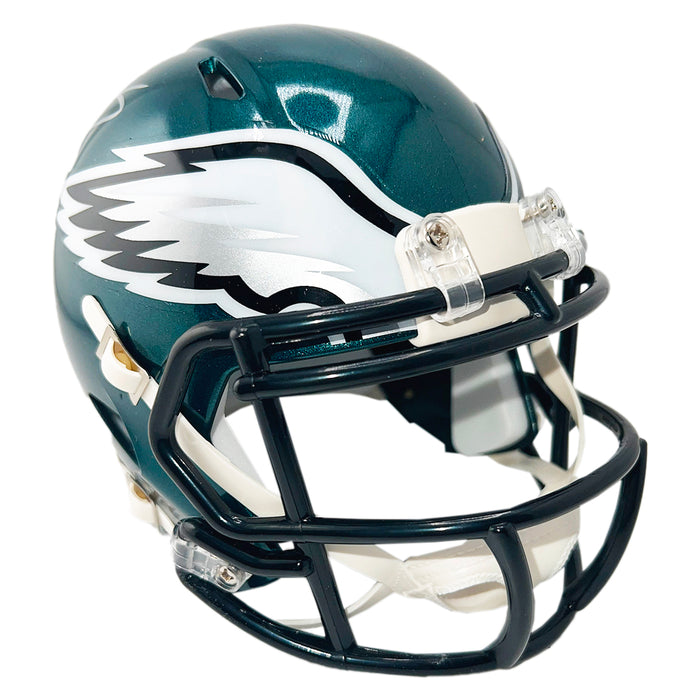 LeSean McCoy Signed Philadelphia Eagles Speed Mini Football Helmet (Beckett)