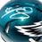 LeSean McCoy Signed Philadelphia Eagles Speed Mini Football Helmet (Beckett)