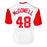 Sam McDowell Signed Cleveland White Baseball Jersey (Beckett)