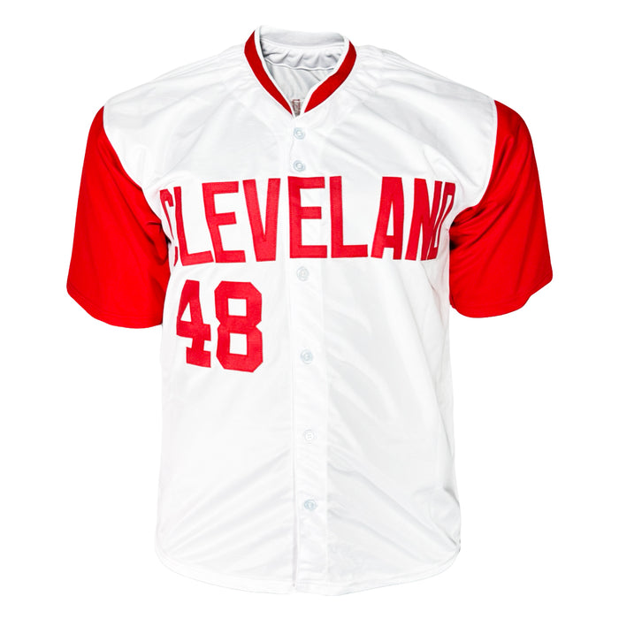 Sam McDowell Signed Cleveland White Baseball Jersey (Beckett)