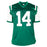 Greg McElroy Signed New York Green Football Jersey (JSA)
