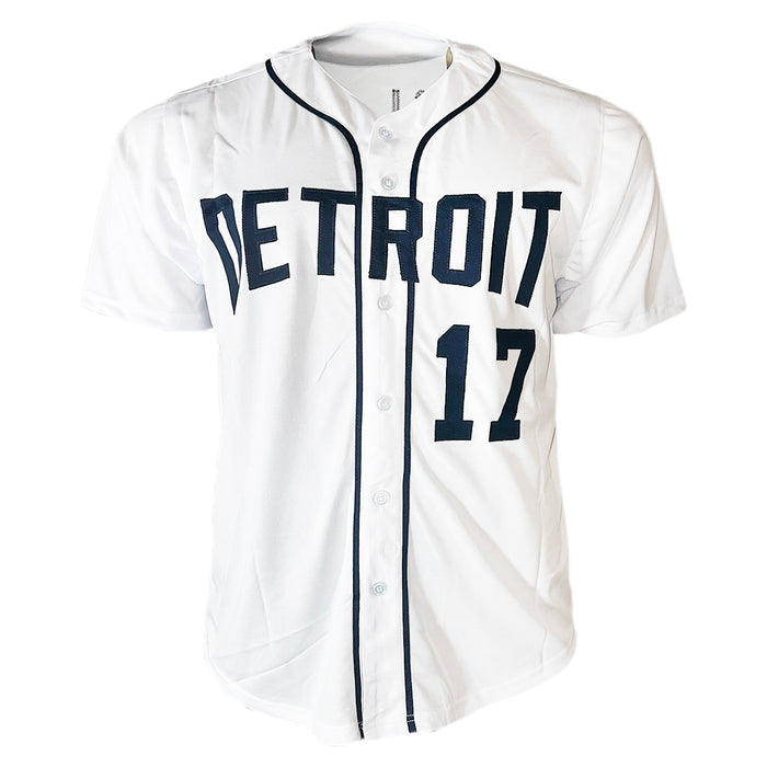 Denny McLain Signed 31-6, 1968 Inscription Detroit White Baseball Jersey (JSA)