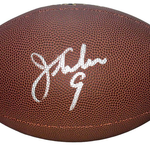 Jim McMahon Signed Chicago Bears Wilson Official NFL Replica Football (Beckett)