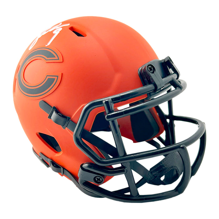 Jim McMahon Signed Chicago Bears Rave Mini Football Helmet (Beckett)