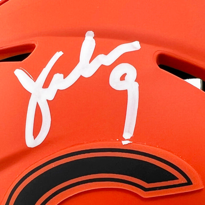 Jim McMahon Signed Chicago Bears Rave Mini Football Helmet (Beckett)