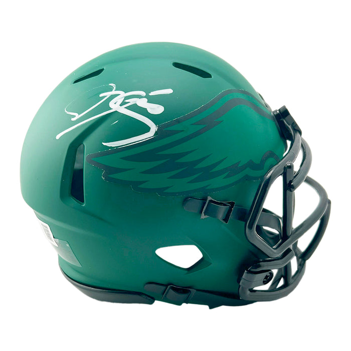 1970s football helmets Donovan McNabb Signed Philadelphia Eagles Rave Mini Football Helmet (B — RSA