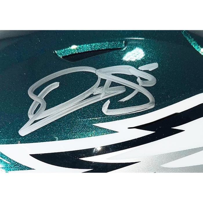 Donovan McNabb Signed Philadelphia Eagles Midi SpeedFlex Football Helmet (Beckett)
