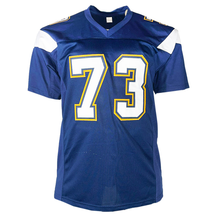 Marcus McNeill Signed San Diego Navy Football Jersey (JSA)