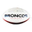 Karl Mecklenburg Signed Denver Broncos Official NFL Team Logo Football (JSA)