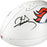 Karl Mecklenburg Signed Denver Broncos Official NFL Team Logo Football (JSA)