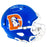 Karl Mecklenburg Signed Denver Broncos Throwback 75-96 Speed Full-Size Replica Football Helmet (JSA)