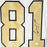 Cameron Meredith Signed New Orleans Color Rush Football Jersey (JSA)