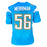 Shawne Merriman Signed San Diego Light Blue Alt Football Jersey (JSA)