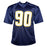 Akheem Mesidor Signed Los Angeles Dark Blue Football Jersey (JSA)