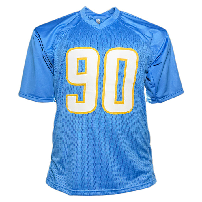 Akheem Mesidor Signed Los Angeles Light Blue Football Jersey (JSA)