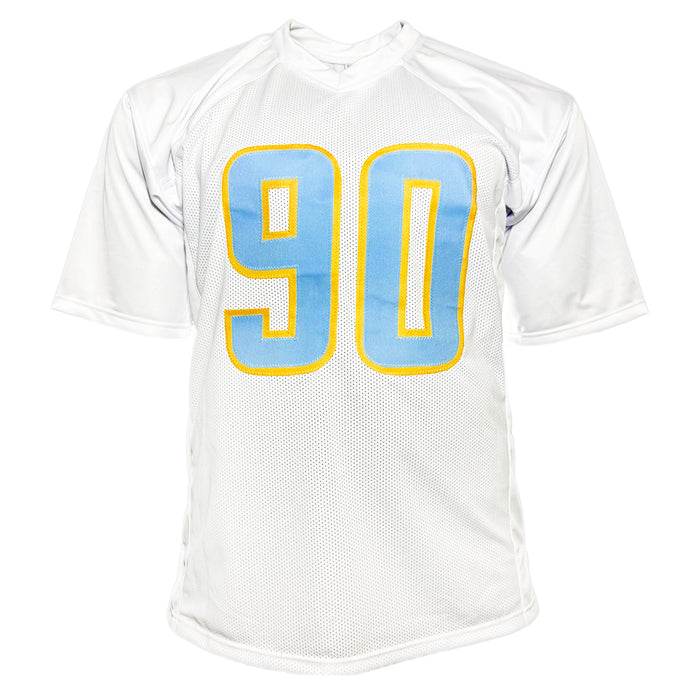 Akheem Mesidor Signed Los Angeles White Football Jersey (JSA)