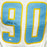 Akheem Mesidor Signed Los Angeles White Football Jersey (JSA)