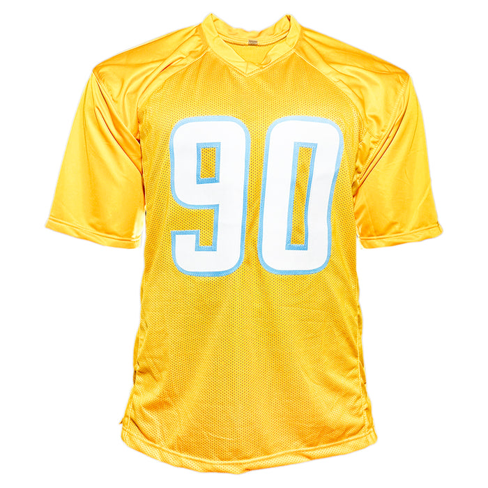 Akheem Mesidor Signed Los Angeles Yellow Football Jersey (JSA)