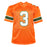 Akheem Mesidor Signed Miami College Orange Football Jersey (JSA)