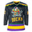 The Mighty Ducks Signed Six Signature Black Hockey Jersey (Beckett)