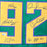 The Mighty Ducks Signed Six Signature Green Hockey Jersey (Beckett)