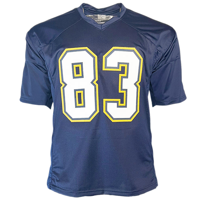 Anthony Miller Signed 5x Pro Inscription Los Angeles navy Football Jersey (JSA)