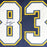 Anthony Miller Signed 5x Pro Inscription Los Angeles navy Football Jersey (JSA)
